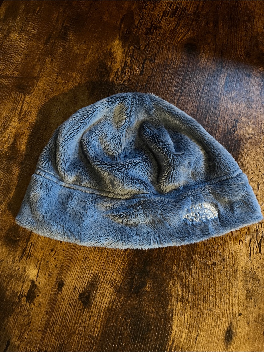The North Face Plush Fleece Beanie in Blue